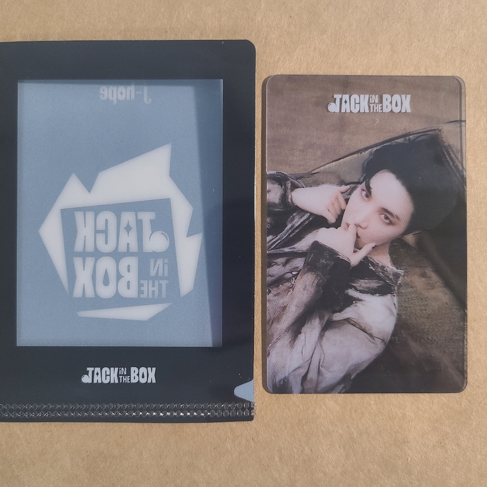 BTS J-hope Jack in the box photocard